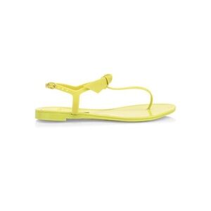 Alexandre Birman Clarita Bow Neon Jelly Sandals